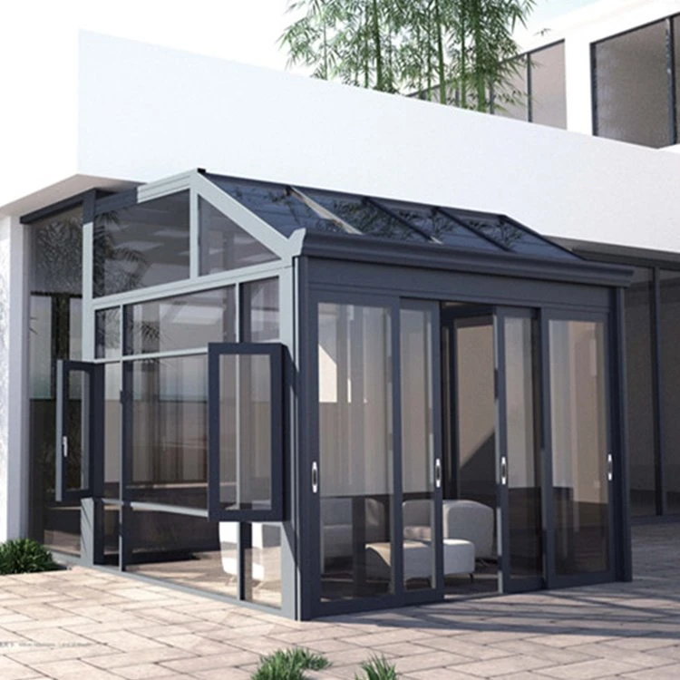 Aluminium Sunroom nrog Blinds