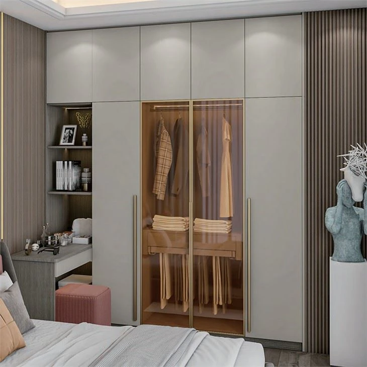 Kaw Qhov Rooj Wardrobe