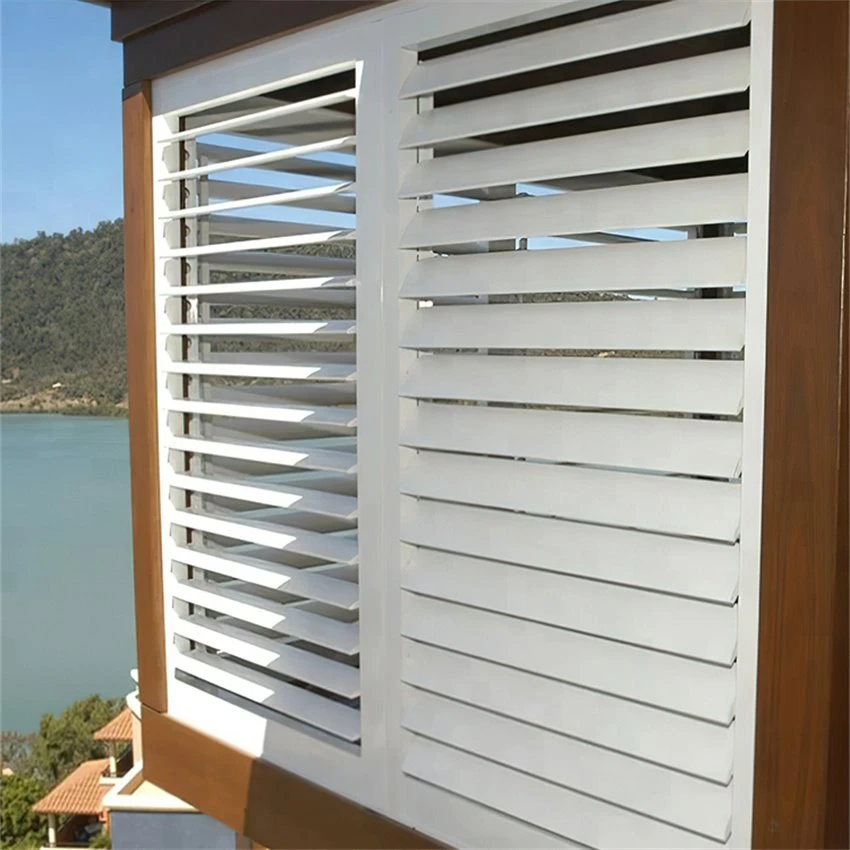 Aluminium Qhov rai Louvers