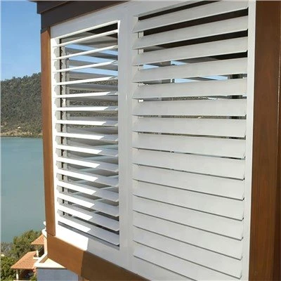 Aluminium Qhov rai Louvers
