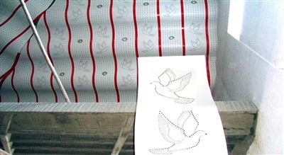 Pattern Artistic Wall Decor Cladding Panels Perforated Aluminium Ceiling Vaj Huam Sib Luag