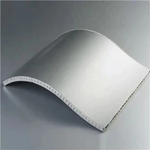 Aluminium Honeycomb Curved Vaj Huam Sib Luag